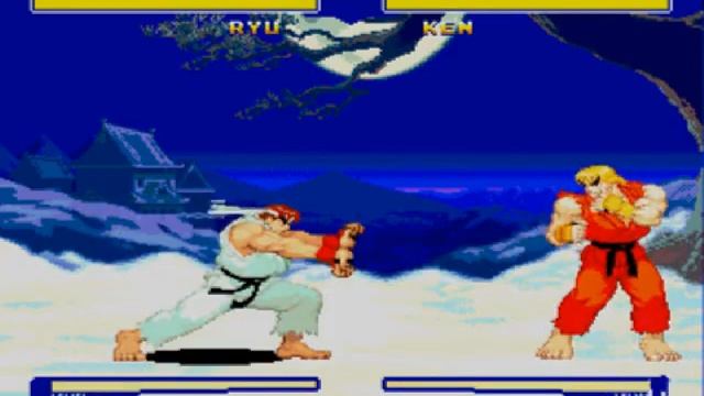 порт street fighter alpha на sega mega drive .mp4