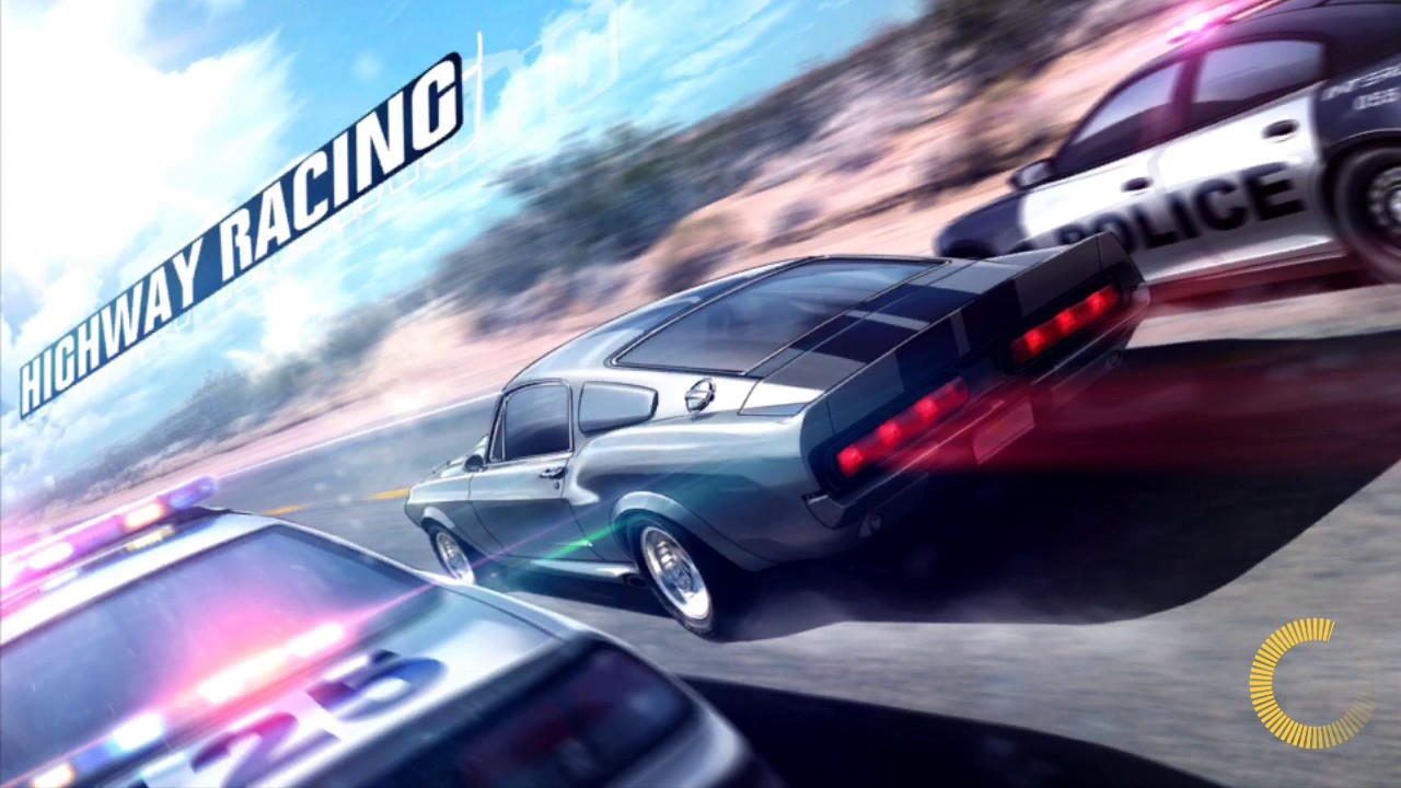 Car Highway Racing.Police mode.mp4