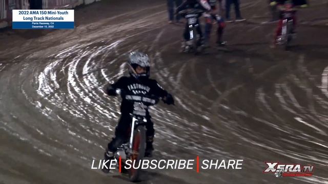 ROUND 3 & Main Event!! - AMA 150 Mini-Youth Speedway Long Track Nationals 2022 #youthspeedway