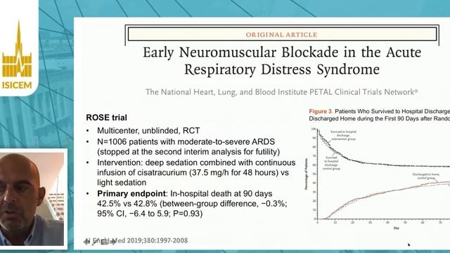 COVID-19 Muscle relaxants for all  Emmanuel  Futier (ISICEM 2020)