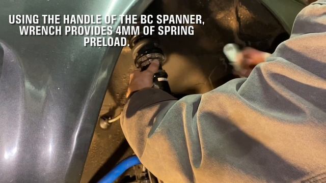 BC COILOVER PRELOAD ADJUSTMENT 4 VOLVO 240