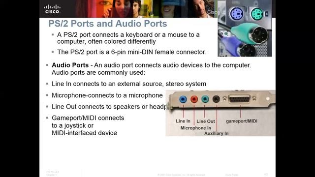 Lecture_10 Explaining the ports in the rear of computer case in details, explaining input devices