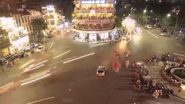 HANOI - LIGHT TRAIL using Xiaomi Yi 4k camera.