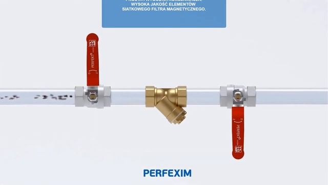 Siatkowy filtr magnetyczny PHA-060M