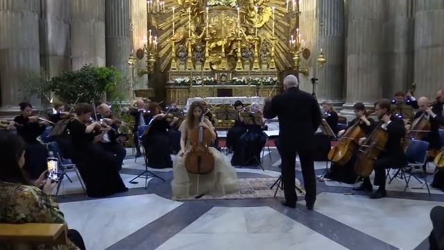 Дали Гуцериева, г. Рим, Италия. Выступление в Chiesa di Santa Maria in Portico in Campitelli