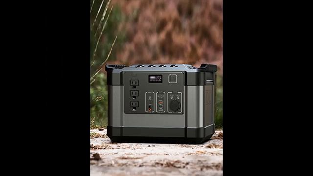 Alfuheim Portable Power Station Mobile Lithium Battery Pack 1000 (Black)