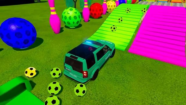 TRANSPORTING LAMBORGHINI, RANGE ROVER, MERCEDES POLICE CARS INTO GARAGES! - Farming  Simulator 22
