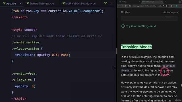 082 Transitions - How to Add CSS Transitions on Tab Content