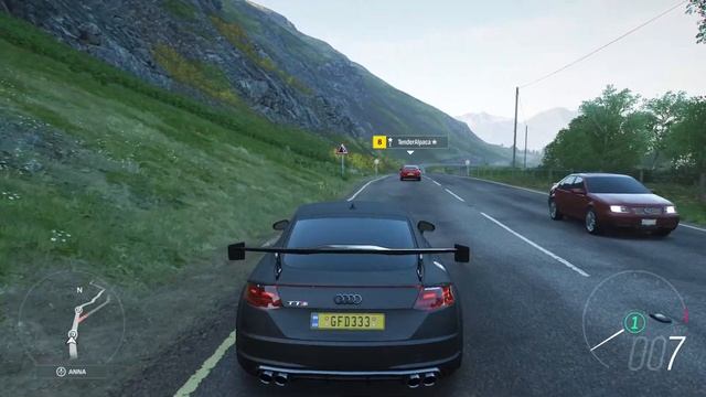 Forza Horizon 4 840 hp audi tts 221 mph top speed