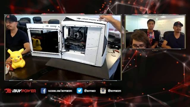 LIVE PC BUILD: iBP Snowblind Sponsored by Intel and WD