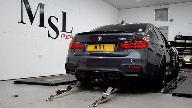 BMW M3 MSL Tuning Box + Akrapovic Exhaust and KW Coilovers @ MSL