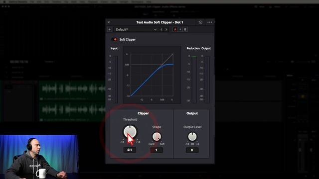 SOFT CLIPPER Audio Effect in DaVinci Resolve 17   Audio Effects Series