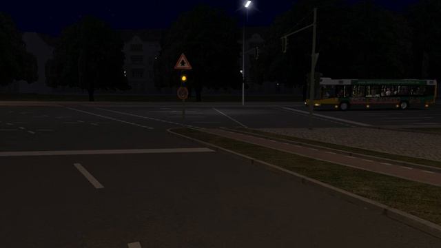 OMSI 2 New Berlin-Spandau Map 2.2.2 LOW  Linia N90 Volvo 7700