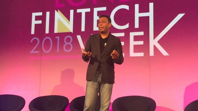 Yakeen Prabdial at London Fintech Week 2018