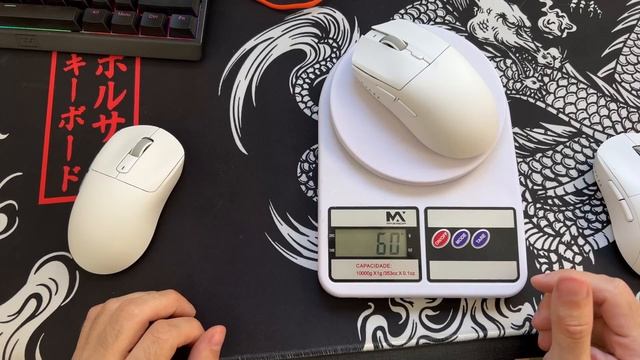 Novo Mouse Custo Beneficio do AliExpress - Kysona M600 com 80h de Bateria e 55g