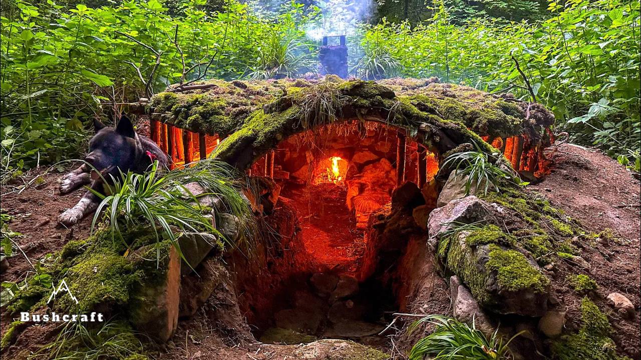 Строю землянку за 7 дней. Моя лучшая землянка