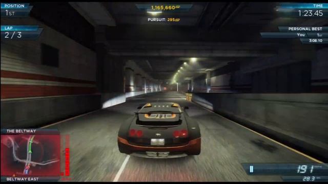 Need For Speed Most Wanted Bugatti Veyron Super Sport (PS3)