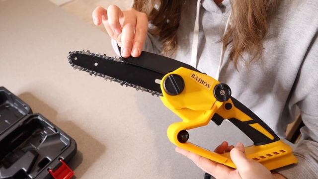 Mini Chainsaw Review | 6-Inch for Dewalt 20V MAX Battery Cordless Power Chain Saw with Security Loc