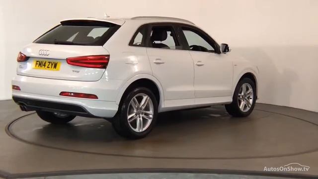 FM14ZYW AUDI Q3 TFSI S LINE WHITE 2014, Nottingham Audi