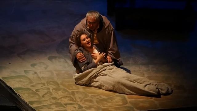 Boris Statsenko, Elena Terentieva. Finale Rigoletto. Novaya Opera 4.09.2017