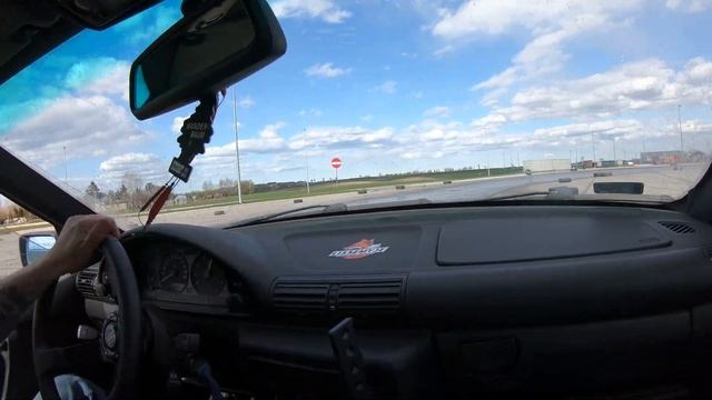 BMW e36 compact 323Ti Onboard drift Kopytkowo 4K M52B25