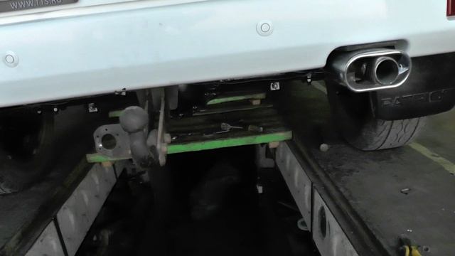 Двойной выхлоп на уаз патриот