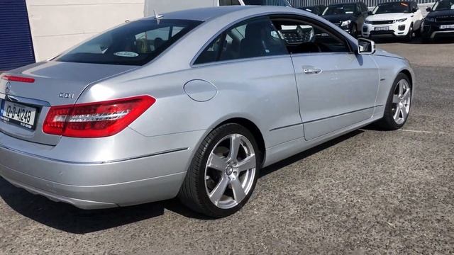 2012 Mercedes E220 Coupe