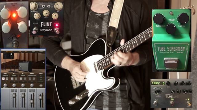 Universal Audio OX and J Rockett GTO overdrive