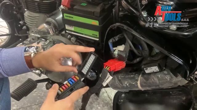 COMO COMPROBAR LOS CIRCUITOS ELECTRICOS EN UNA MOTOCICLETA? PS 100 AUTEL