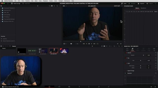 I BET You Didn't Know This LEVELS VOLUME CONTROL TRICK in DaVinci Resolve 18!   Quick Tip Tuesday