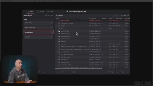 CREATE & LOAD .dra Files (Project Archive) in DaVinci Resolve 18 and Why