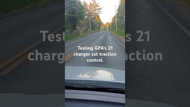 trac control test on 21 charger sxt v6. same 3.6 pentastar engine as jeeps and caravans.