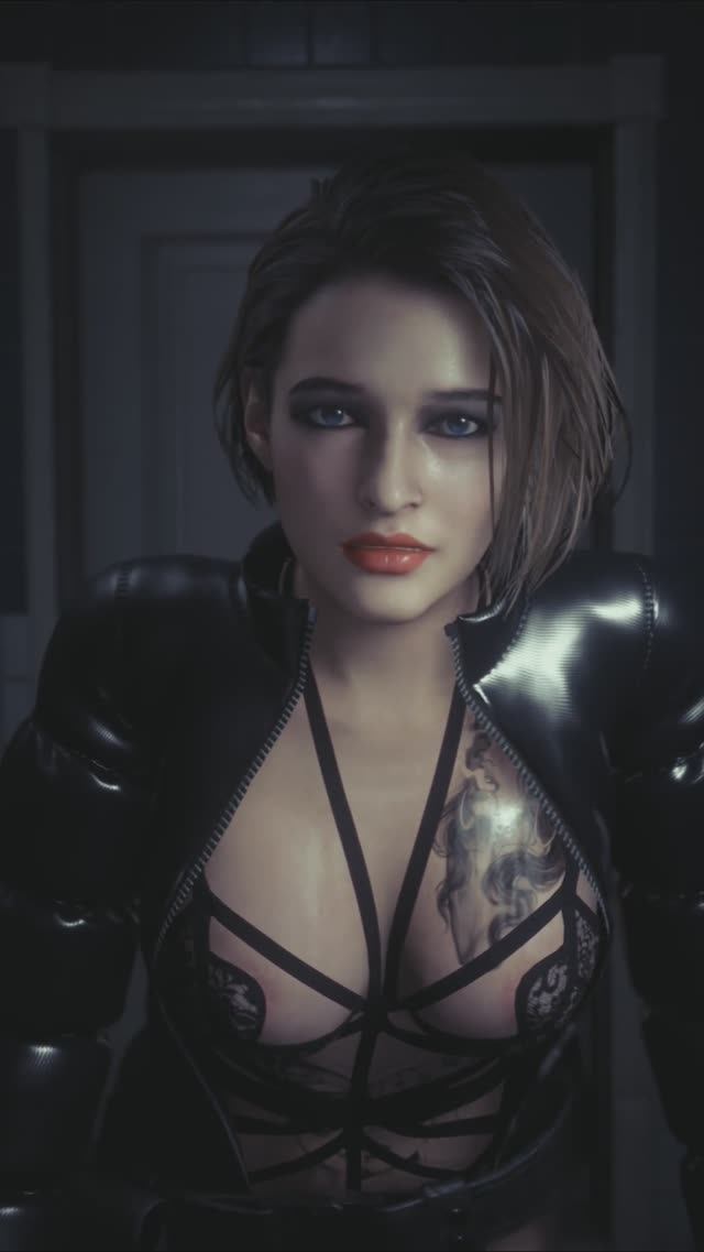 Что бывает, когда Джил не успевает полностью одеться ,#residentevil,#jillvalentine,#re3,#re3remake,