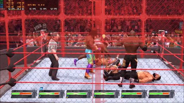 WWE 2K22 Tested on AMD Ryzen 5 5600G | STANDARD - HIGH | 1080p - 720p #benchmark