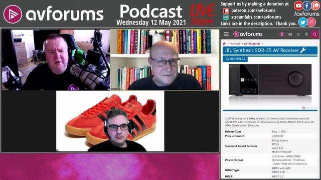 Podcast: LG C1 OLED + JBL Synthesis SDR-35 First Thoughts, plus  TV Show & Disc Reviews & more