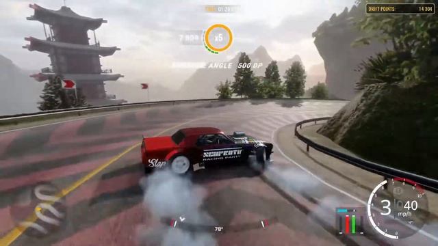 carx-drifting the black jack x22 on racing setup