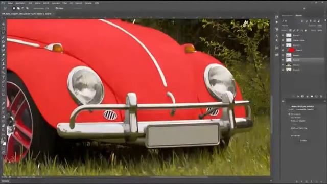 Photoshop - Virtual Car Tuning - VW Beetle/Käfer #3