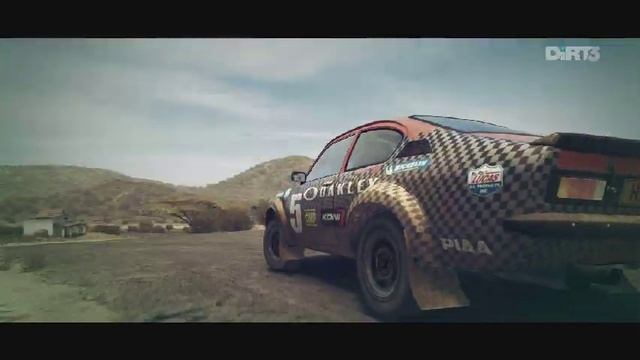 Dirt 3 run on kenya in the Opel Kadett