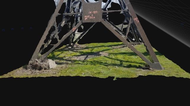 3DF Zephyr - Electric transmission line support Free low-poly 3D model
