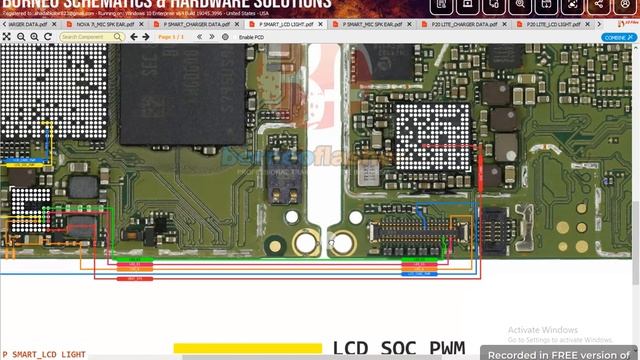 huawei p smart display light solution