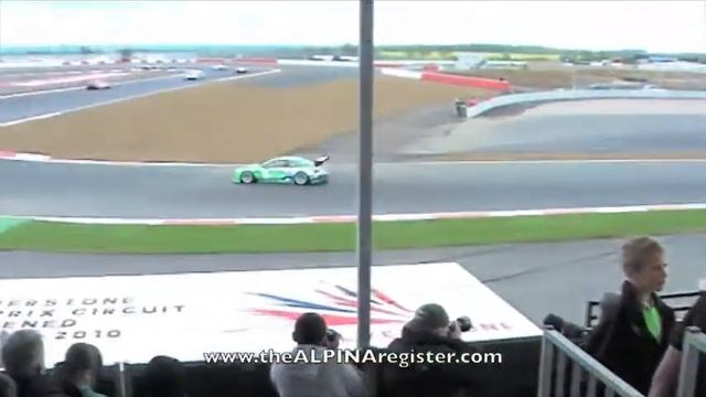 ALPINA B6 GT3s at Silverstone - FIA GT3 round1