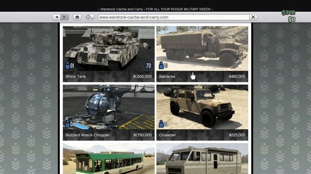 GTA 5 Online - Where To Find The Military Truck!