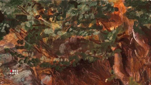 Александр Андреевич Иванов. Вода и камни под Палаццуоло, близ Флоренции