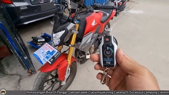 Pasang Alarm Honda CB 150 Tahun 2021 Pakai Modul Alarm Mp Smartkey Asal Parung Bogor