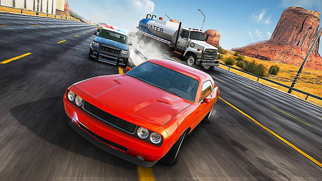 Car Highway Racing.Knockdown.mp4