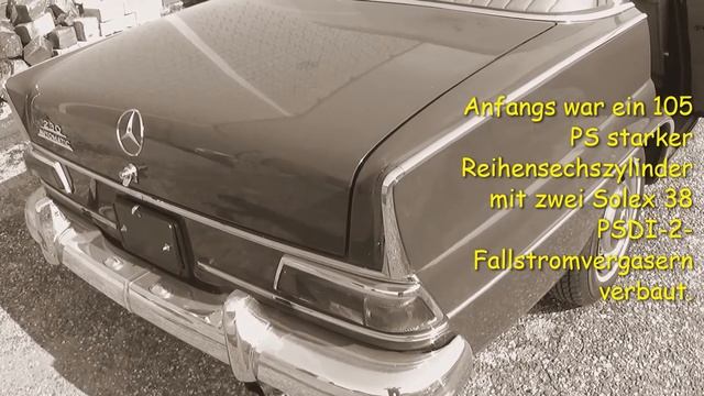 Neues von unseren Oldies: Mercedes 230 w 110. Geschmack kennt keine Grenzen