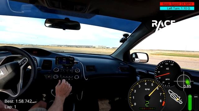 Arizona Motorsports Park CW - 2006 Honda Civic Si (mostly stock)