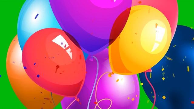 Футажи-переходы Воздушные шары, хромакей_transitions Balloons, chromakey