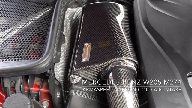 Mercedes Benz W205 M274 Armaspeed Carbon Cold Air Intake