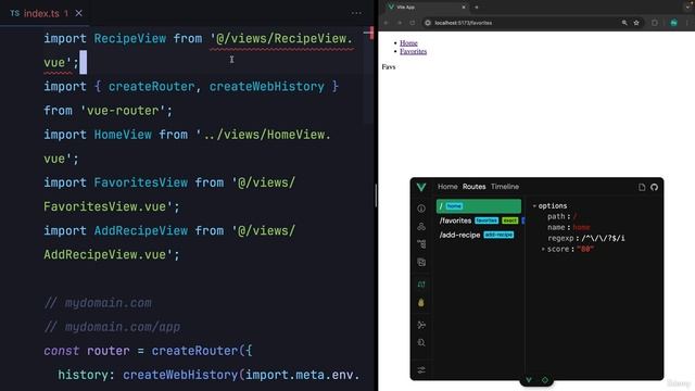 099 Dynamic Routes - How to Define Them and Read Parameters in the Component